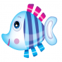 Stickers Bubble Fish