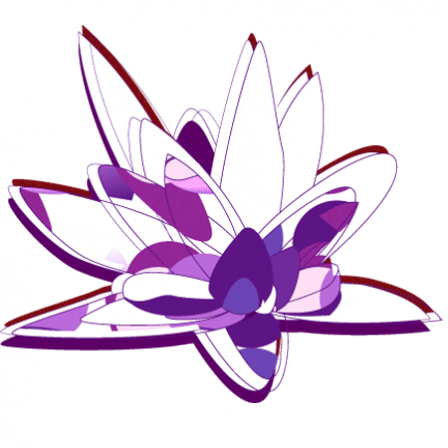 stickers fleur lotus