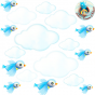 Stickers air et nuages