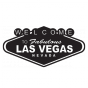 Stickers Las Vegas monochrome