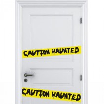 Stickers Barriére Caution Haunted
