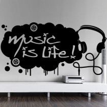 Stickers Music is Life