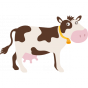 Stickers Animaux de la ferme - Vache