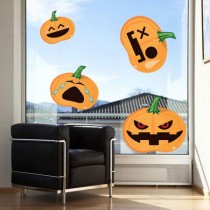 Stickers Pumpkin Faces