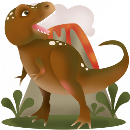 stickers Dino T-Rex