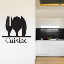 Stickers couvert cuisine
