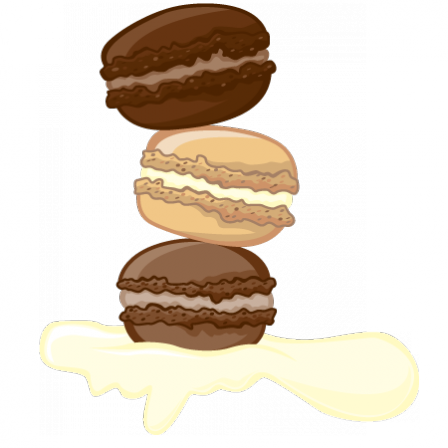 Stickers GREED Macarons 2