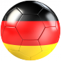 Stickers Ballon foot Allemagne