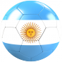 Stickers Ballon foot Argentine