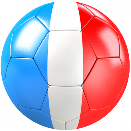 Stickers Ballon foot France 2