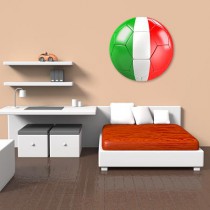 Stickers Ballon foot Italie