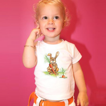 T-shirt Lapinou et sa carotte