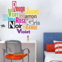 Stickers COULEURS 
