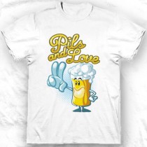 T-shirt Pils and love
