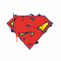 Tee shirt Superman graffiti
