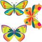 Stickers HIPPIE Papillon