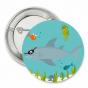 Badge Abyss - Requin Pirate