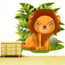 Stickers Collection Jungle - le lion