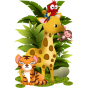 Stickers Collection Jungle - animaux de la jungle -2