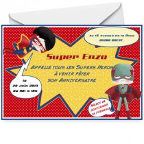 Invitation super-héros