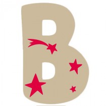 stickers Lettre B2 - Alphabet sticker British