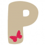 Stickers Lettre P1 - Alphabet Sticker British