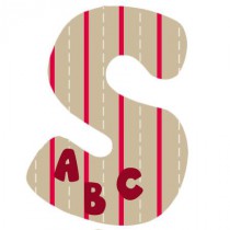 Stickers Lettre S1 - Alphabet Sticker British