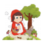 Stickers CONTE Chaperon rouge