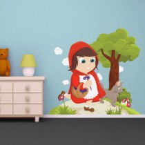 Stickers CONTE Chaperon rouge