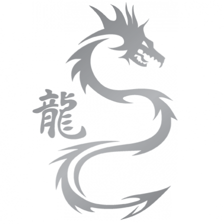 Stickers Miroir Dragon
