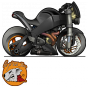 Stickers moto