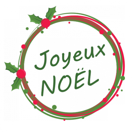 Stickers NOEL Couronne