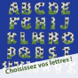 Stickers FOOT (1 lettre)