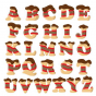 Stickers GREED Choco (1 lettre)