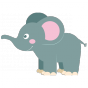 Stickers elephant