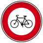 Stickers Cycliste interdit