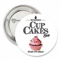 Badge cupcakes