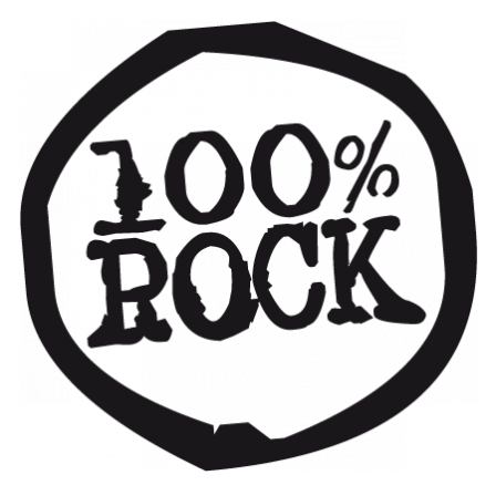 Stickers 100% Rock