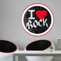 Stickers I Love Rock