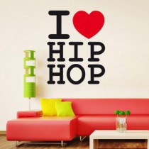 Stickers love hip hop