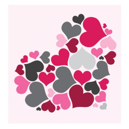 Stickers INTERRUPTEUR Coeur de coeurs