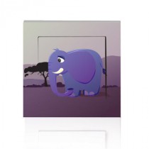 Stickers INTERRUPTEUR SAVANE Elephant