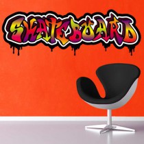 Stickers Graffiti Skateboard couleurs