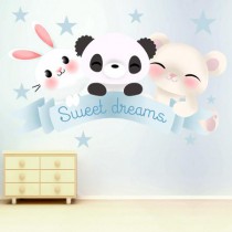 Stickers Sweet dreams- bleu