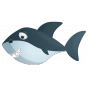 Stickers GEANTS DES MERS Requin 2