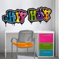 Stickers Hip Hop couleurs