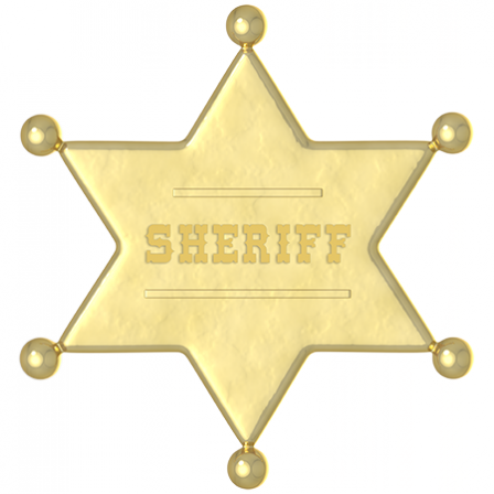Stickers farwest etoile sheriff 1