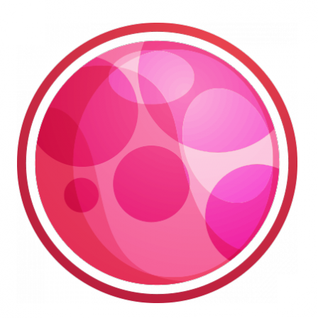 Stickers COSMOS Planète rose