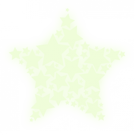 Stickers Etoile d'étoiles phospho