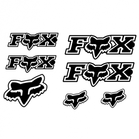 Stickers moto FOX
